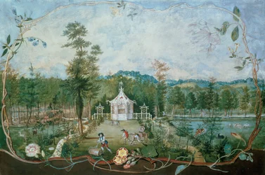 Chinese Pavilion in an English Garden, 18th century